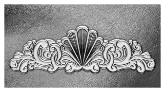 108 DA25-900-SL Morgan Scroll Silver